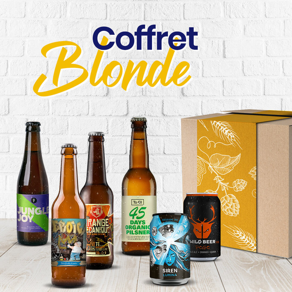 Coffret bière 6 bières de Corrèze Blonde, Triple, Blanche, Brune, IPA